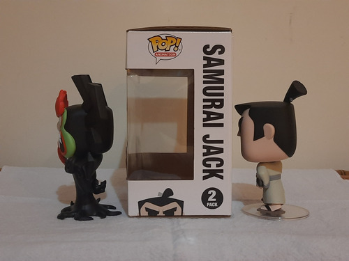 Funko Pop Aku & Samurai Jack 2 Pack (2019 Fall Convention)