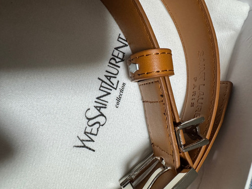 Cinto Feminino Saint Laurent Ysl Promoção Marrom 95