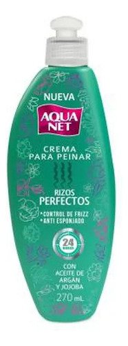 4 Pza Crema Para Peinar Aqua Net Rizos Perfectos Con Aceite