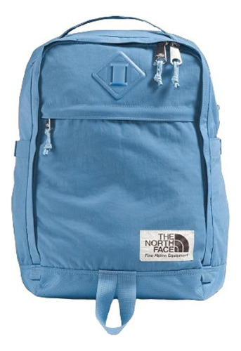 Mochila Moderna The North Face Berkely Daypack Premium Color Azul Acero Diseño De La Tela Liso