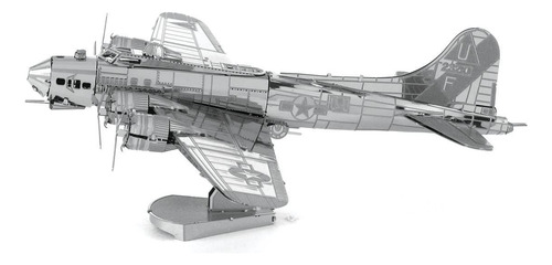 Avión - B17 - Rompecabezas 3d Metal Model