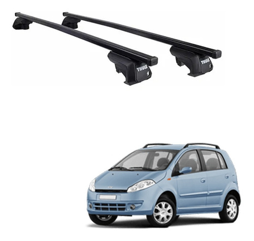 Rack Bagageiro Thule Evo Chery Face Hatch 2010 Em Diante