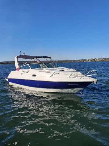 Lancha Focker 255 Cabinada Ano 2007 Motor Evinrude 200