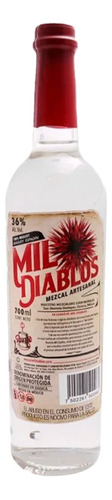 Mezcal Mil Diablos Espadín Joven 700 Ml