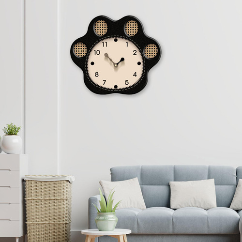 Reloj De Pared Colgante, Decoración Del Hogar, Adorno Negro