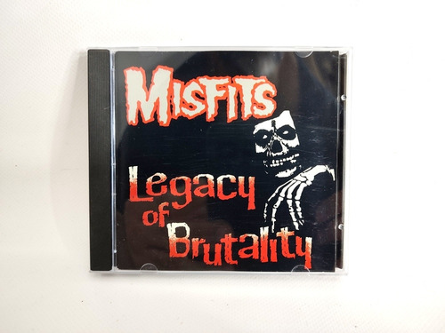 Misfits, Legacy Of Brutality, Cd De Época, 1989, Usa, Mint!