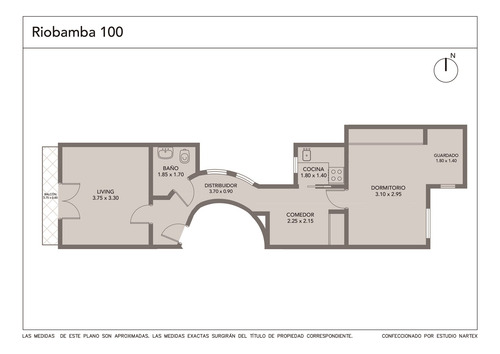 Venta Departamento 2 Ambientes Y 1/2 Balvanera Apto Credito