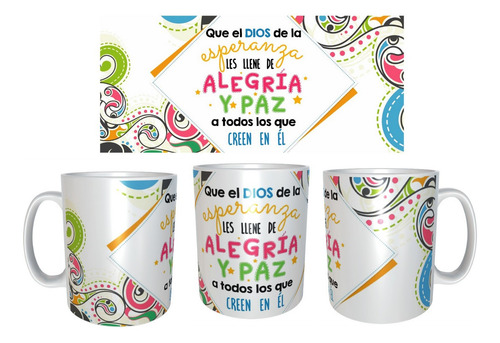 Taza Para Regalar Con Mensaje Cristiano Taza Para Café M24 Blanco