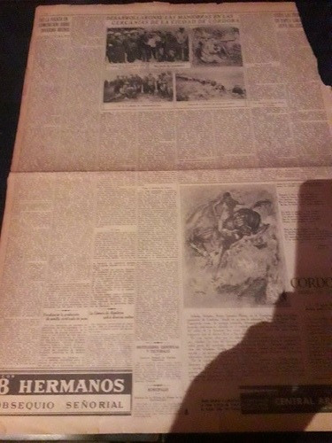 Clipping Diario La Nación 1/11 1944 Maniobras Córdoba