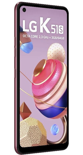 Smartphone LG K51s 4g Tela De 6,55 64gb 3gb Ram Android