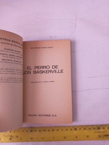 El Perro De Los Baskerville Sir Arthur Conan Doyle (Usado)