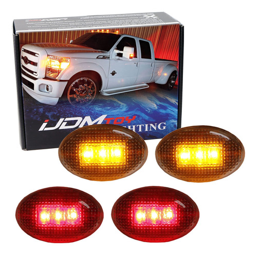 Ford F350 F450 Lampara Led Lateral Camion Transparente