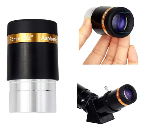 Ocular 1.25 Svbony Asférico Hd De 23mm 62°. Telescopio