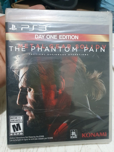 Metal Gear Solid V The Phantom Pain Ps3 Nuevo