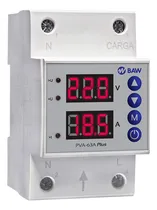 Comprar Protector Tension Monofasico 63a Digital Riel Din Volt Amp