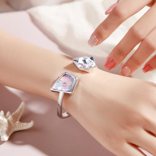 Saga Relojes De Moda Para Mujer Reloj De Pulsera De Cristal