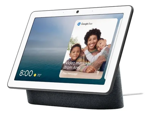 Google Nest Hub Max com assistente virtual Google Assistant Google Nest Hub Max com assistente virtual Google Assistant