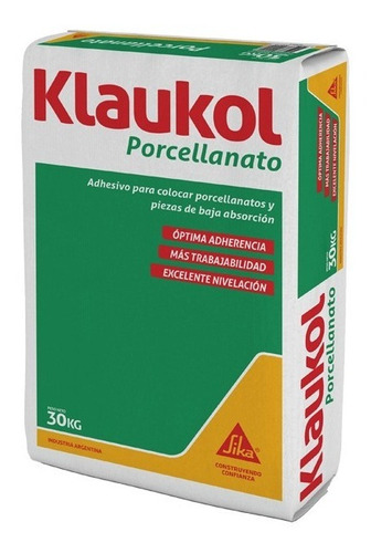 Super Oferta! Pegamento Klaukol Porcellanato Fluido 30kg