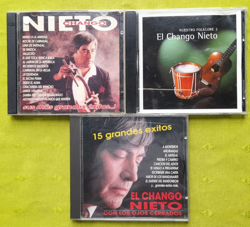 Tres Cds Del Chango Nieto