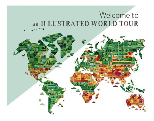 Imagen 1 de 7 de Welcome To An Illustrated World Tour - Eva Minguet