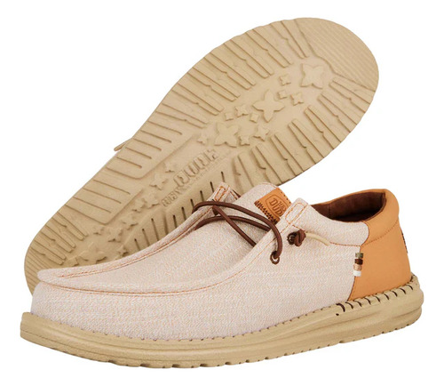 Hey Dude Wally Funk Nylon Craft Hombre Mocasín clásico