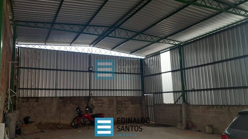 Imagem 3 de 4 de Edinaldo Santos - Galpão Com 108 M² Em São Judas Tadeu!!! (ref. 821) - 821