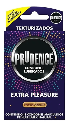 comprar Caja Con 3 Condones Texturizados Prudence Extra Pleasure