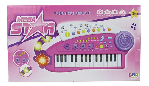 Juego de teclado musical Single Star - Bbr Toys