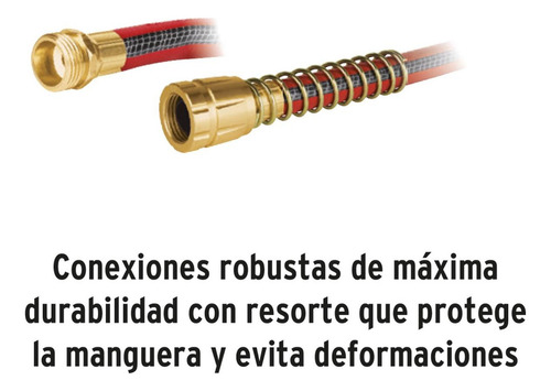 Manguera Truper 30m 5/8 Pvc Color Rojo Man-30x5/8x Rojo