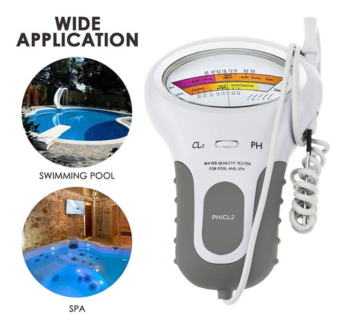 Kit De Prueba De Ph Y Cloro 2 En 1 Pc-102
