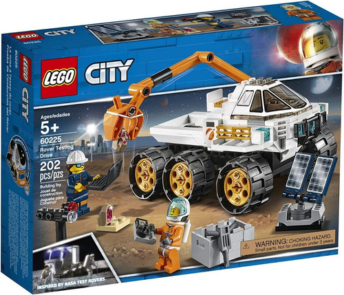 Lego City  Rover Test Prueba De Manejo 60225 202 Pzs