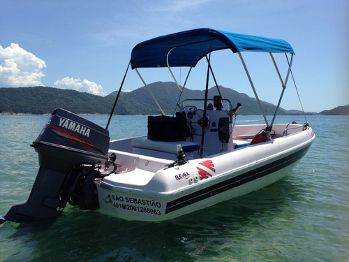 Imagem 1 de 15 de Lancha - 16 Pés - Real Powerboats - Motor Yamaha 60hp