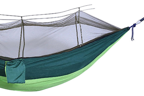 Portátil Al Aire Libre Camping Mosquitera Verde Oscuro