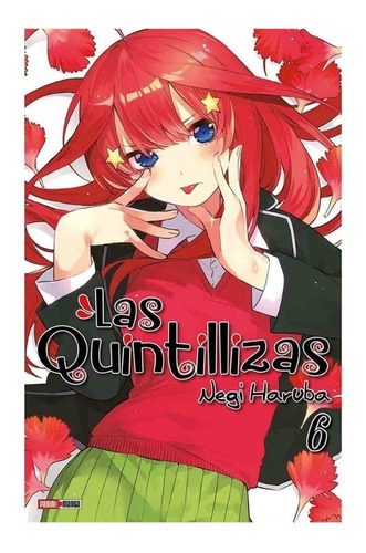 Las Quintillizas, De Negi Haruba., Vol. 6. Editorial Panini, Tapa Blanda En Español, 2022