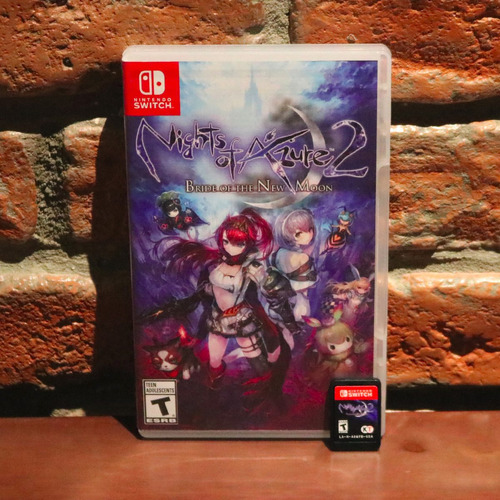 Nights Of Azure 2 Bride Of The New Moon Mídia Física Americano Completo Nintendo Switch