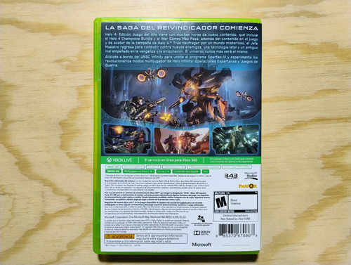 Halo 4 Edición Juego Del Año Xbox360 (Usado)