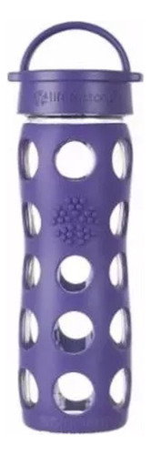 Termos De Vidrio Lifefactory 16oz Classic Color Morado