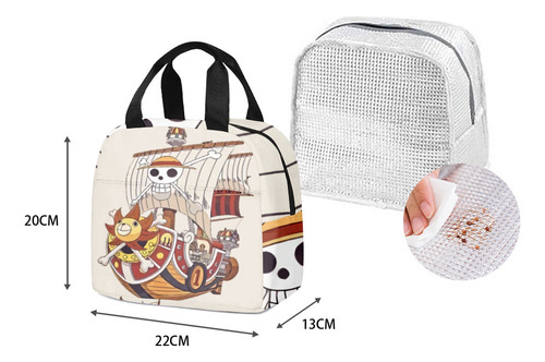 . Bolsa De Almuerzo De 1 Pieza, Loncheras Para Niños De Una
