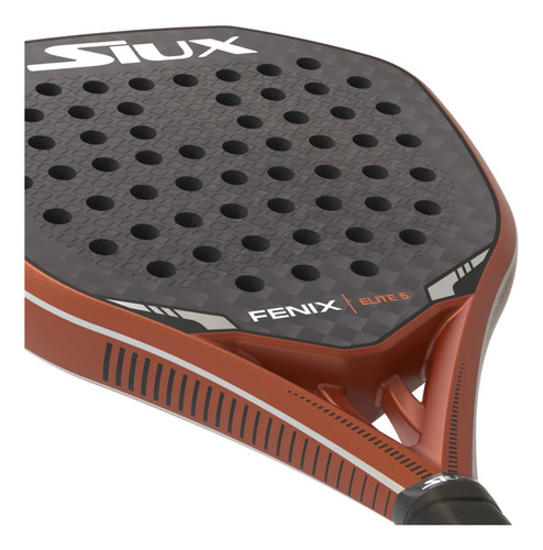 Pala De Pádel Siux Fenix Elite 5 2025 Color Negro