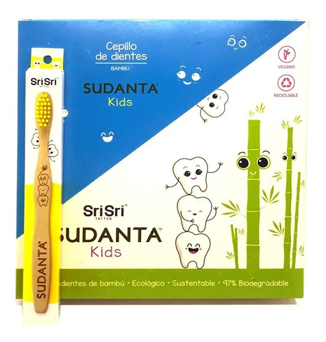 Imagen 7 de 7 de Combo Biodegradable Pasta Menta + Cepillo De Dientes Bambu