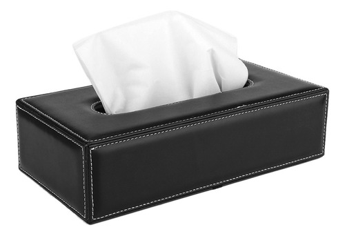 Servilletas De Papel Con Visera Solar De Piel Sintética Negr