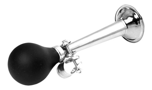 Imagen 2 de 5 de Bocina Trompeta Cromada Recta Para Bicicleta