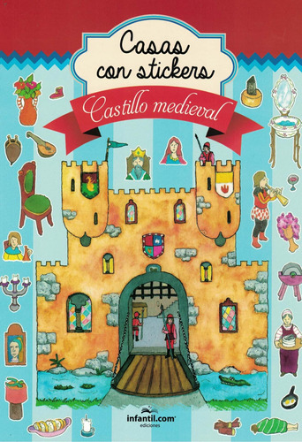 Castillo Medieval Casas Con Stickers