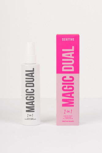 Gel Intimo Lubricante Masajes Aceite 2en1 Magic Dual Aromas