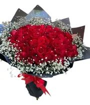 Comprar Ramo De Rosas Naturales Flores A Domicilio Envío De  Flores