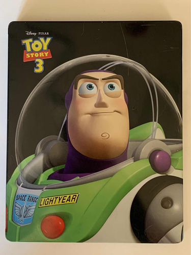 Blu Ray Toy Story 3 Edición Caja Metálica Negra + Dvd
