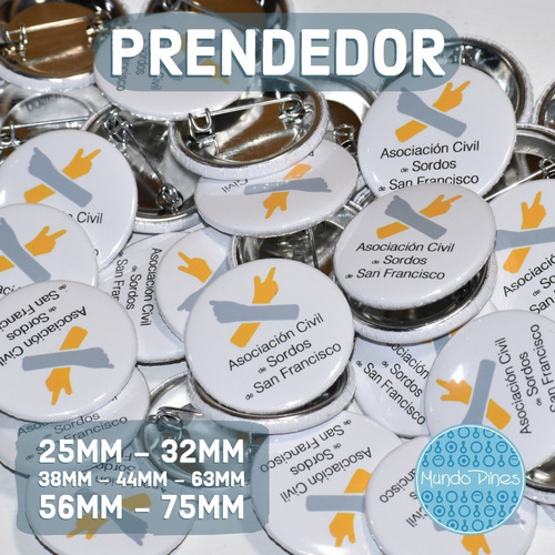 40 Pines Prendedores Souvenirs Diseños Personalizados 32mm No Aplica Personalizado