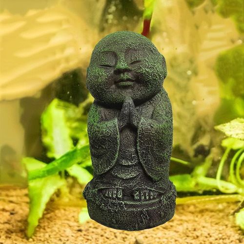 Estatua De Monje Decorativa Para Estantería, Escultura De