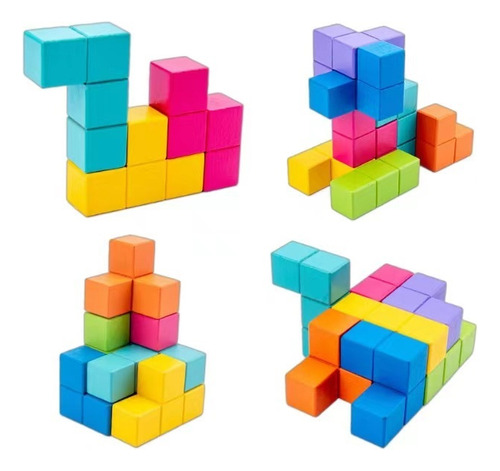 Ímãs Quadrados Cubo Blocos De Construção Cubo Brinquedos