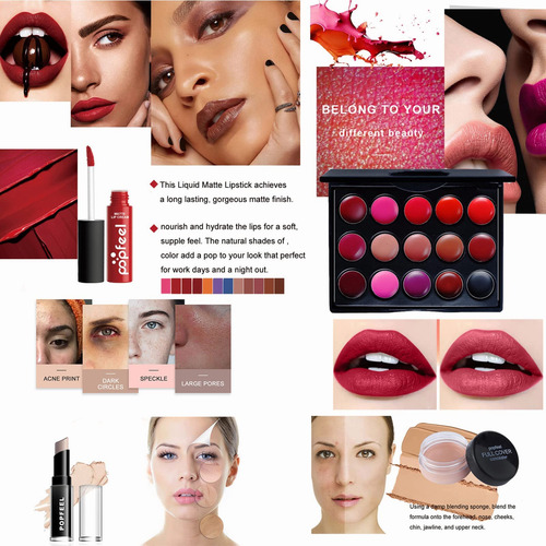 Kit De Maquillaje Para Mujer, Kit Completo, 24 Piezas, Kit D